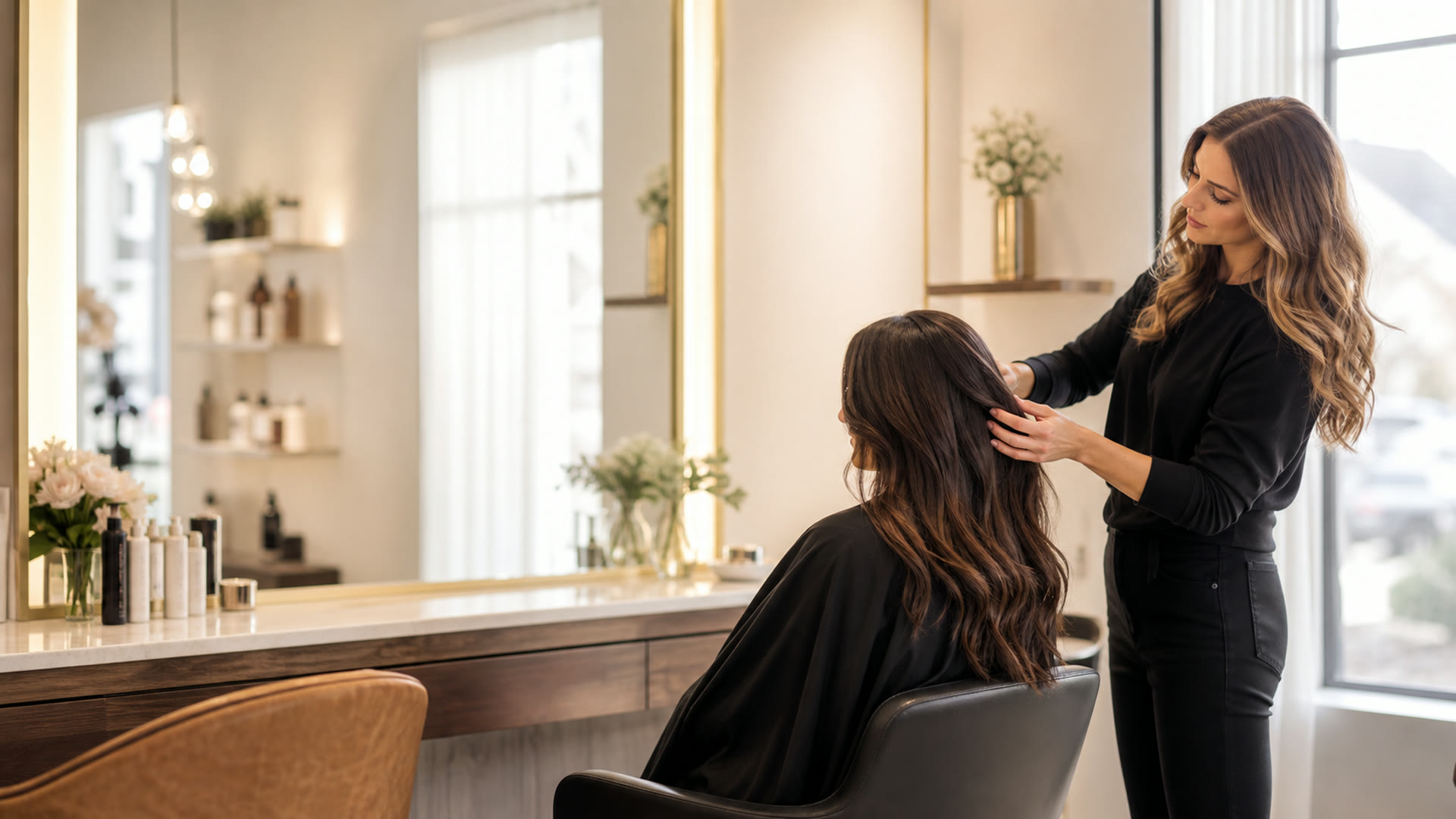 Salon & Spa example website